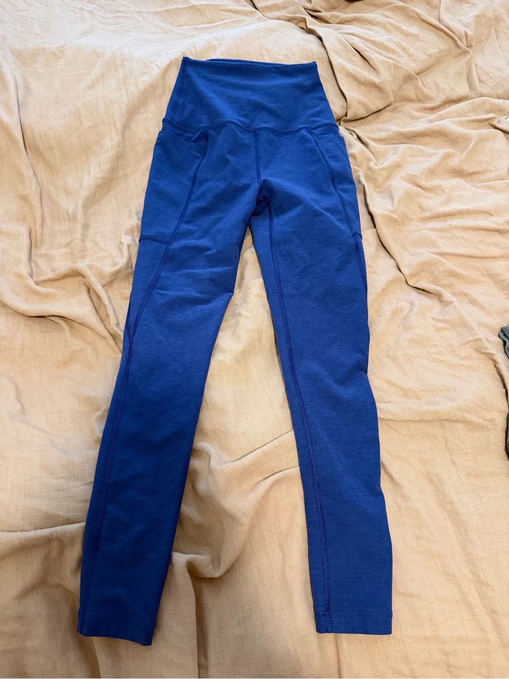Beyond Yoga Deep Blue High-Rise Leggings